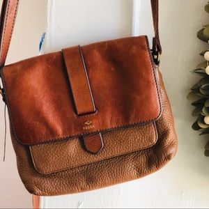 Fossil Leather Cross-body